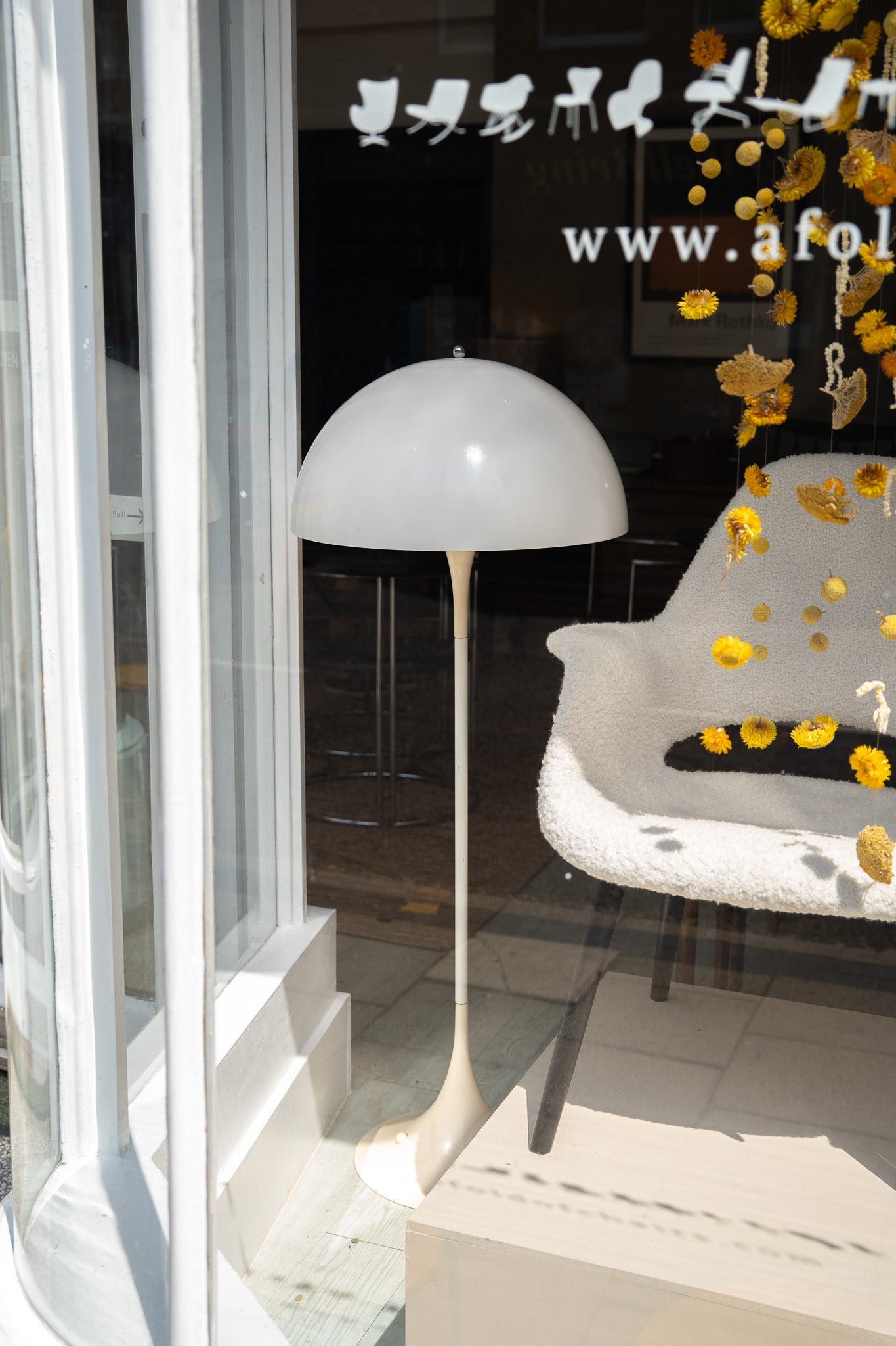 1970s Louis Poulsen "Panthella" Floor Lamp