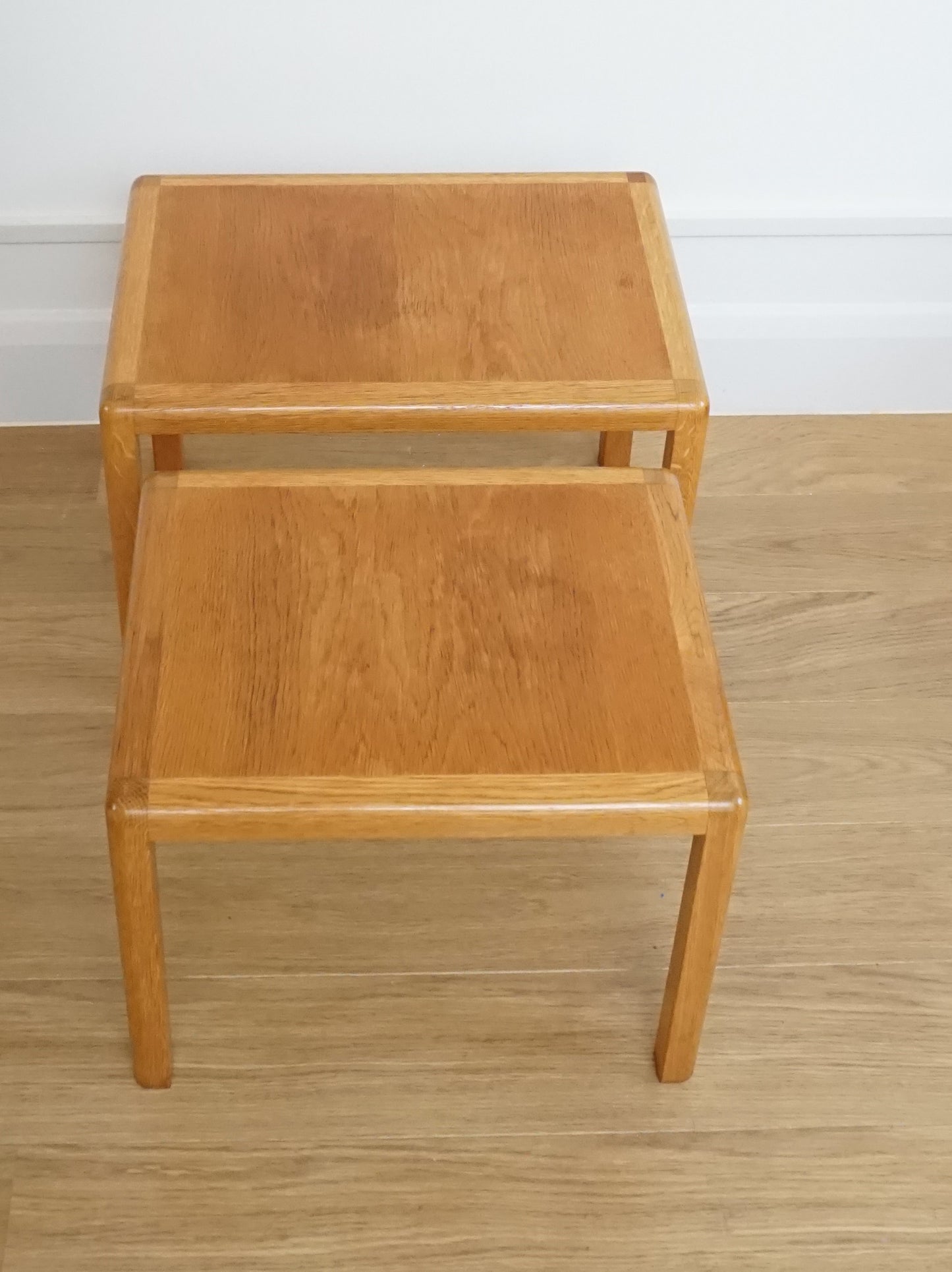 Set Of 2 Nesting tables by Kai Kristiansen for Vildbjerg Møbelfabrik (Denmark) 1960s