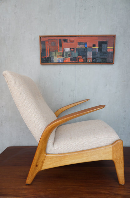 Teak & Beech Armchair by Rastad & Relling for Gibson & Slater (UK) 1960s