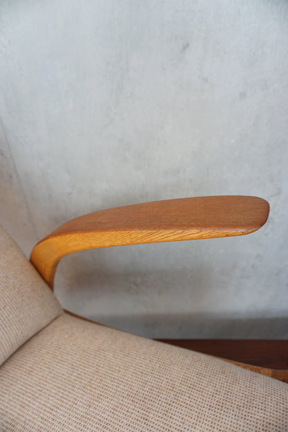 Teak & Beech Armchair by Rastad & Relling for Gibson & Slater (UK) 1960s