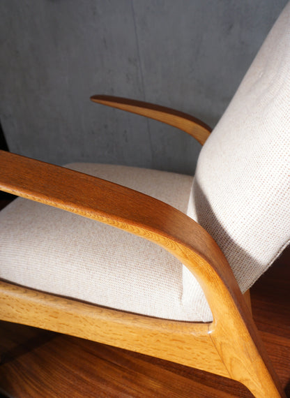 Teak & Beech Armchair by Rastad & Relling for Gibson & Slater (UK) 1960s