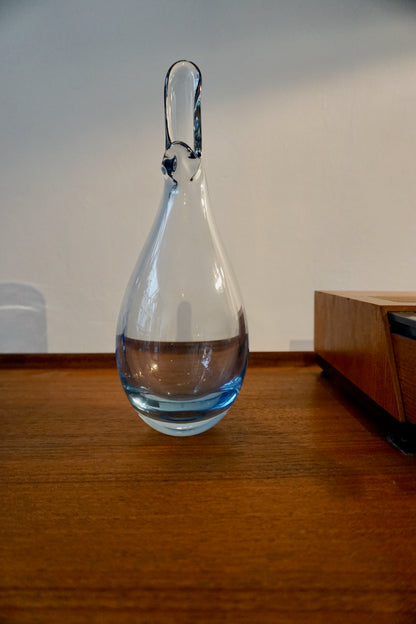 “Duckling” Vase, 1960s by Per Lütken for Holmegaard (Denmark) 1960s