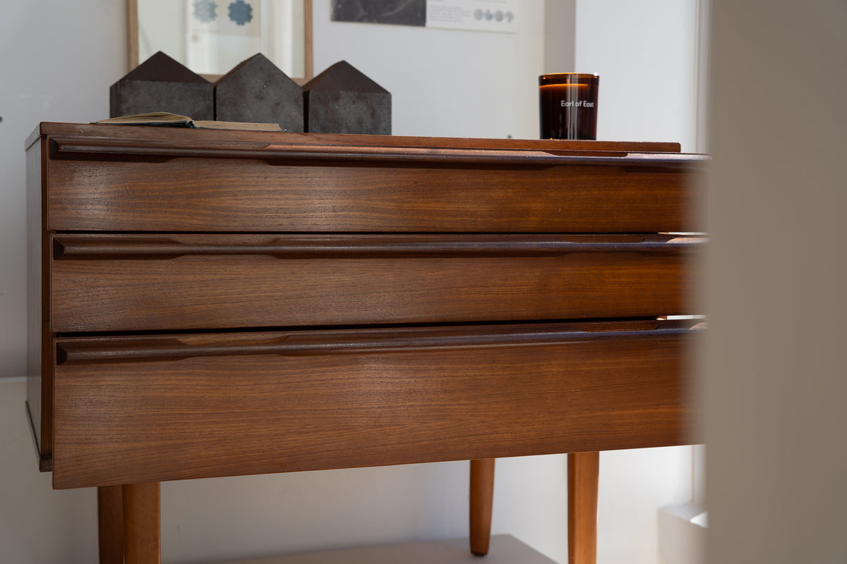 Teak Three Drawer Chest of Drawers by Avalon of Yatton, UK, 1960s