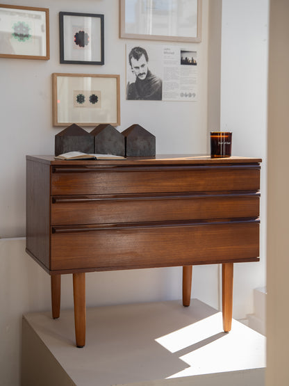 Teak Three Drawer Chest of Drawers by Avalon of Yatton, UK, 1960s