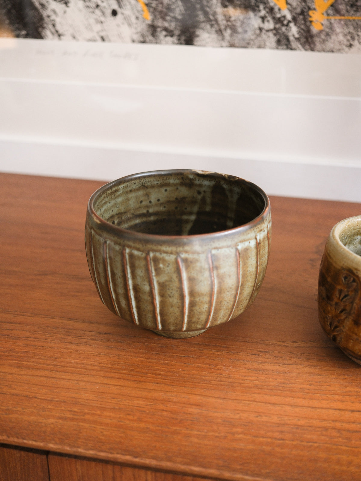 Fluted Porcelain Bowl by David Leach for Lowerdown Pottery