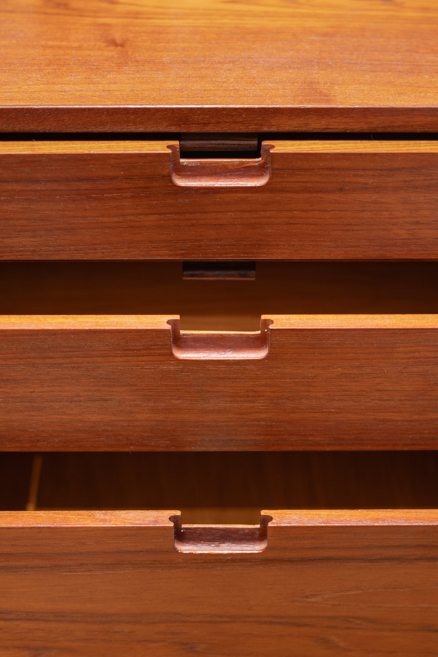 Teak Wood Chest of Drawers, (1960s) Denmark