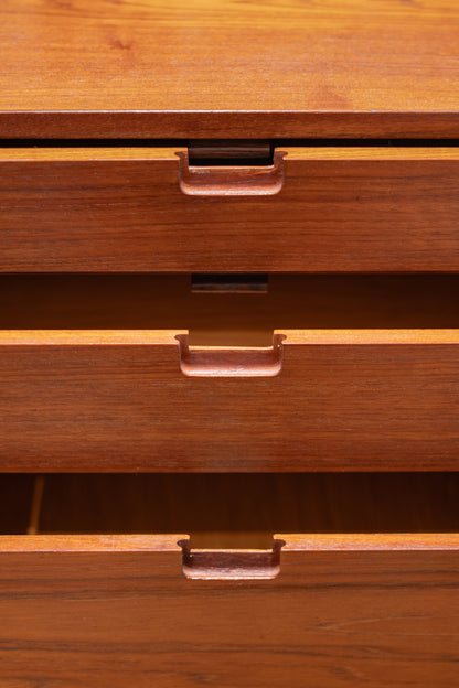 Teak Wood Chest of Drawers, (1960s) Denmark