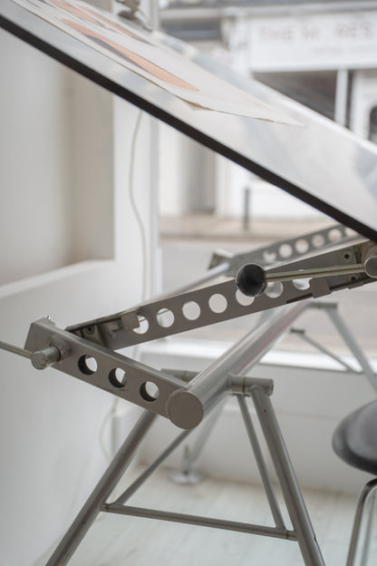 Drafting Table, Circa 1982, Sir Norman Foster Executed by Stapleton Engineering