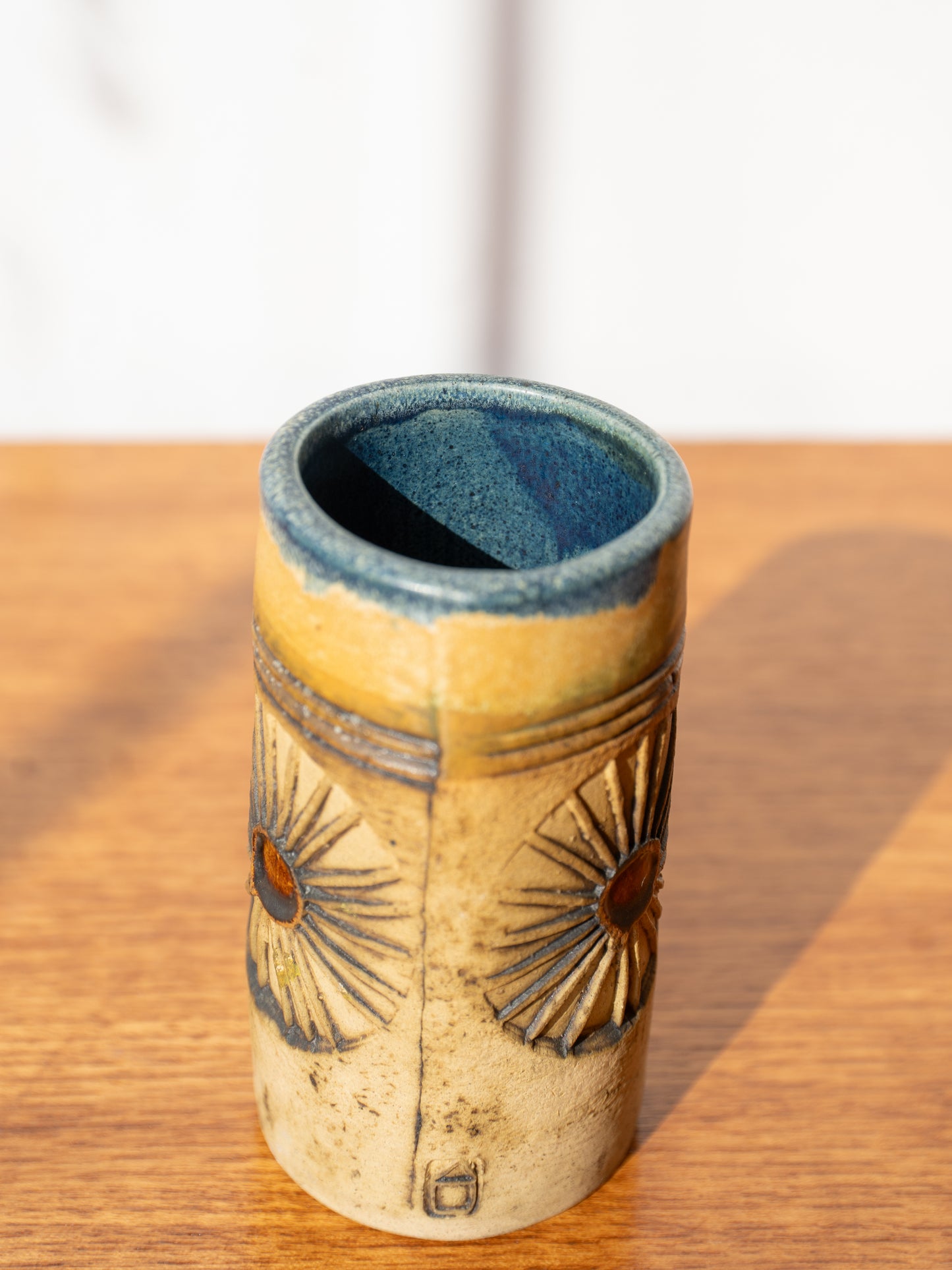 Bob Dawe Studio Pottery Stoneware Vase, (1960s) UK