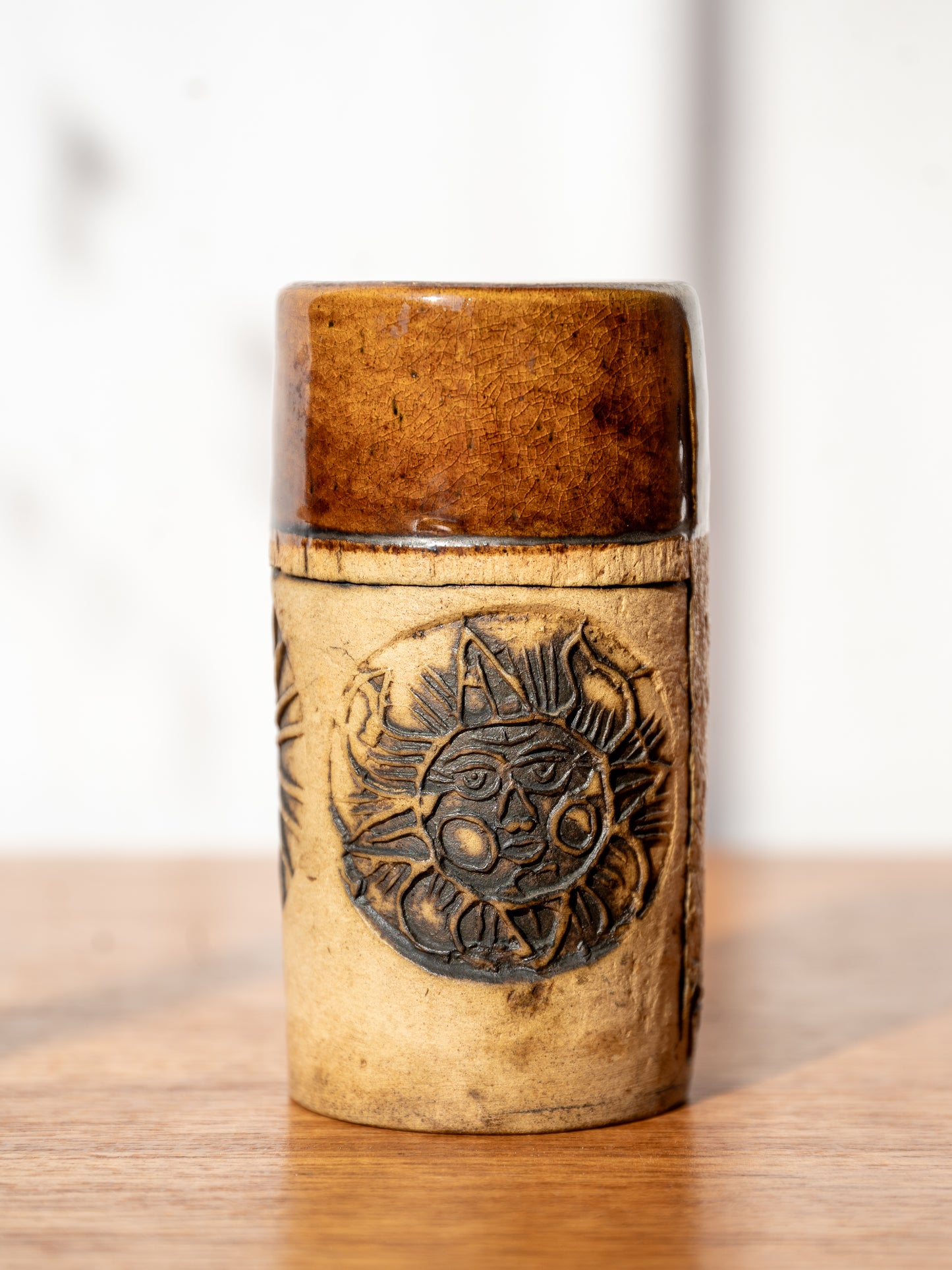 Bob Dawe Studio Cylinder Vase , (1960s) UK