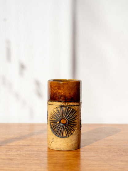 Bob Dawe Studio Cylinder Vase , (1960s) UK