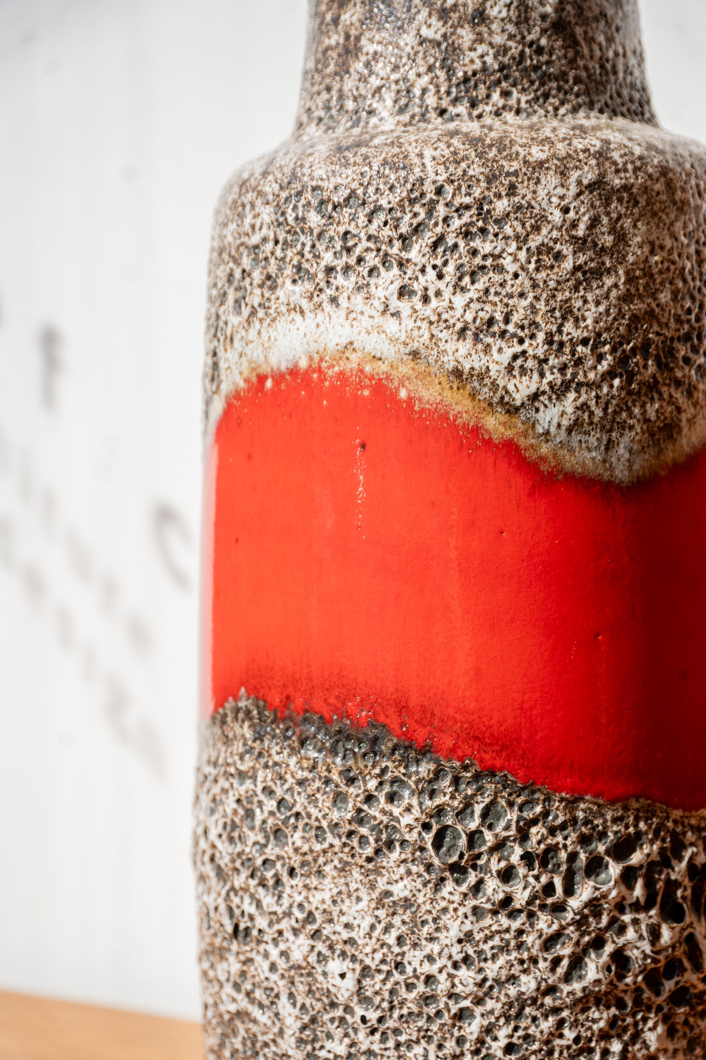 Fat lava Large Floor Vase by Scheurich, (1960s) West Germany