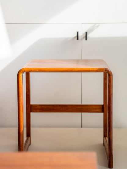 Small Bentwood Teak Coffee/Side Table
