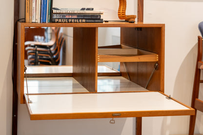 Teak Modular ‘Royal’ Cabinet System with Metal Dowels Designed for Cado