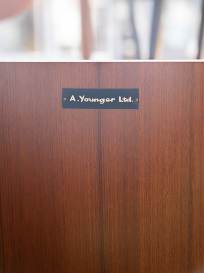 Afromosia and Teak Sideboard by John Herbert for Younger, (1960s) UK