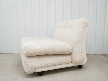 Pair of 'Amanta' Armchairs by Mario Bellini for B&B Italia, (1970s) Italy