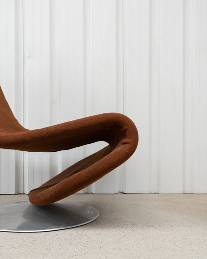 Two Available, 1-2-3 High Back Chair by Perner Canton for Fritz Hansen, (1970s) Denmark