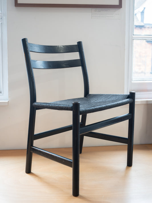CH47 Ebonised Dining Chair by Hans J. Wegner for Carl Hansen & Søn