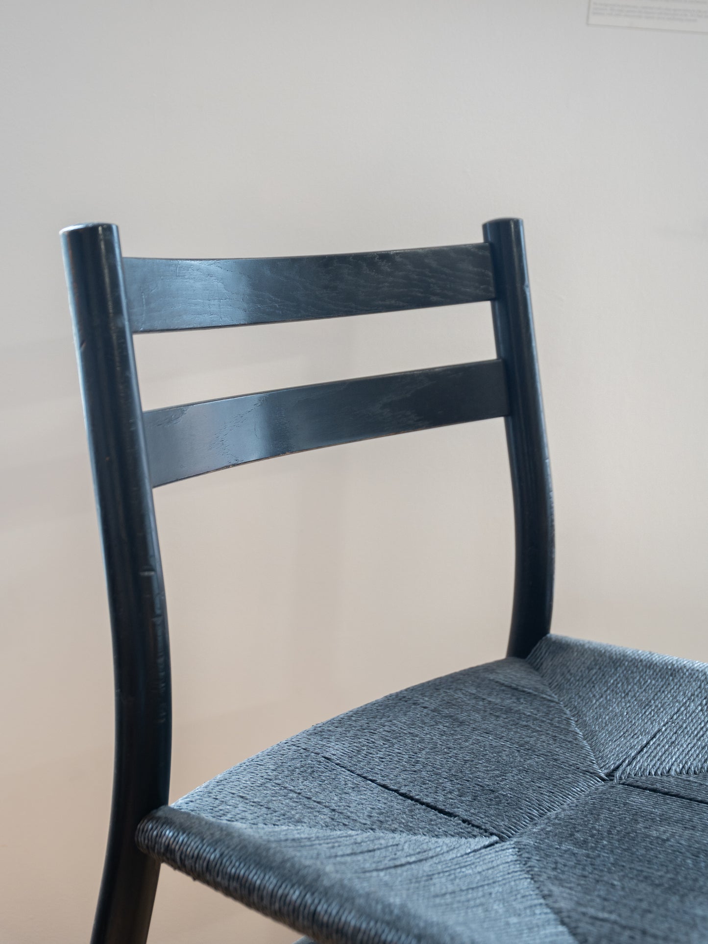 CH47 Ebonised Dining Chair by Hans J. Wegner for Carl Hansen & Søn