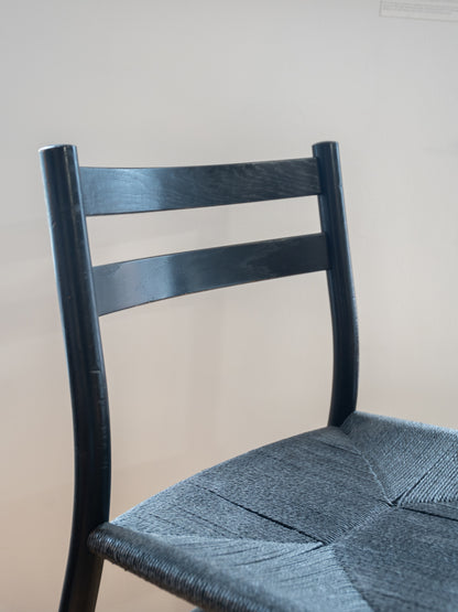 CH47 Ebonised Dining Chair by Hans J. Wegner for Carl Hansen & Søn