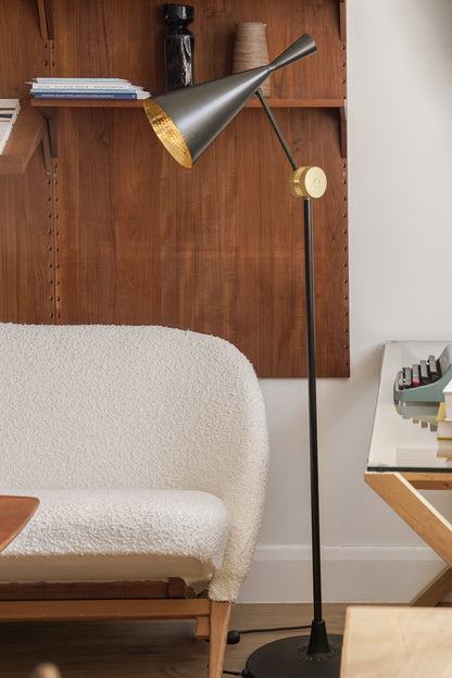 'Beat' Brass Floor Lamp by Tom Dixon, UK