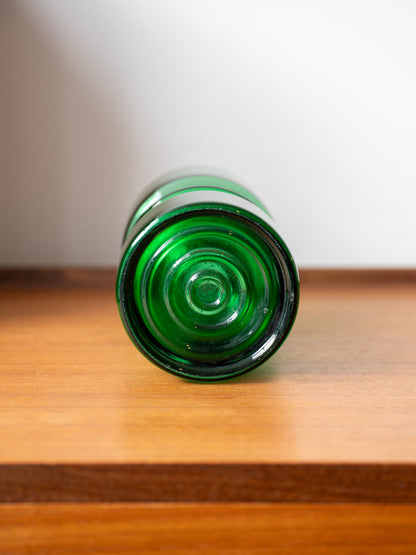 Tamara Aladin for Riihimäen Lasi,  Emerald Glass Vase (Finland) 1960/70s