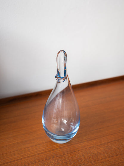 “Duckling” Vase, 1960s by Per Lütken for Holmegaard (Denmark) 1960s