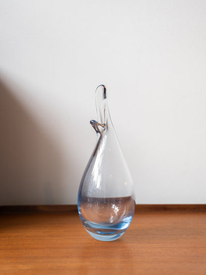 “Duckling” Vase, 1960s by Per Lütken for Holmegaard (Denmark) 1960s