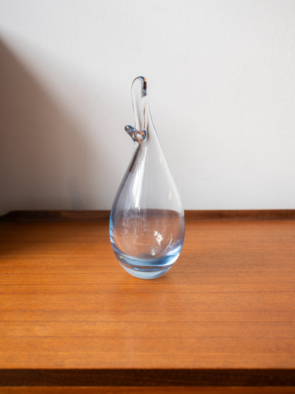 “Duckling” Vase, 1960s by Per Lütken for Holmegaard (Denmark) 1960s