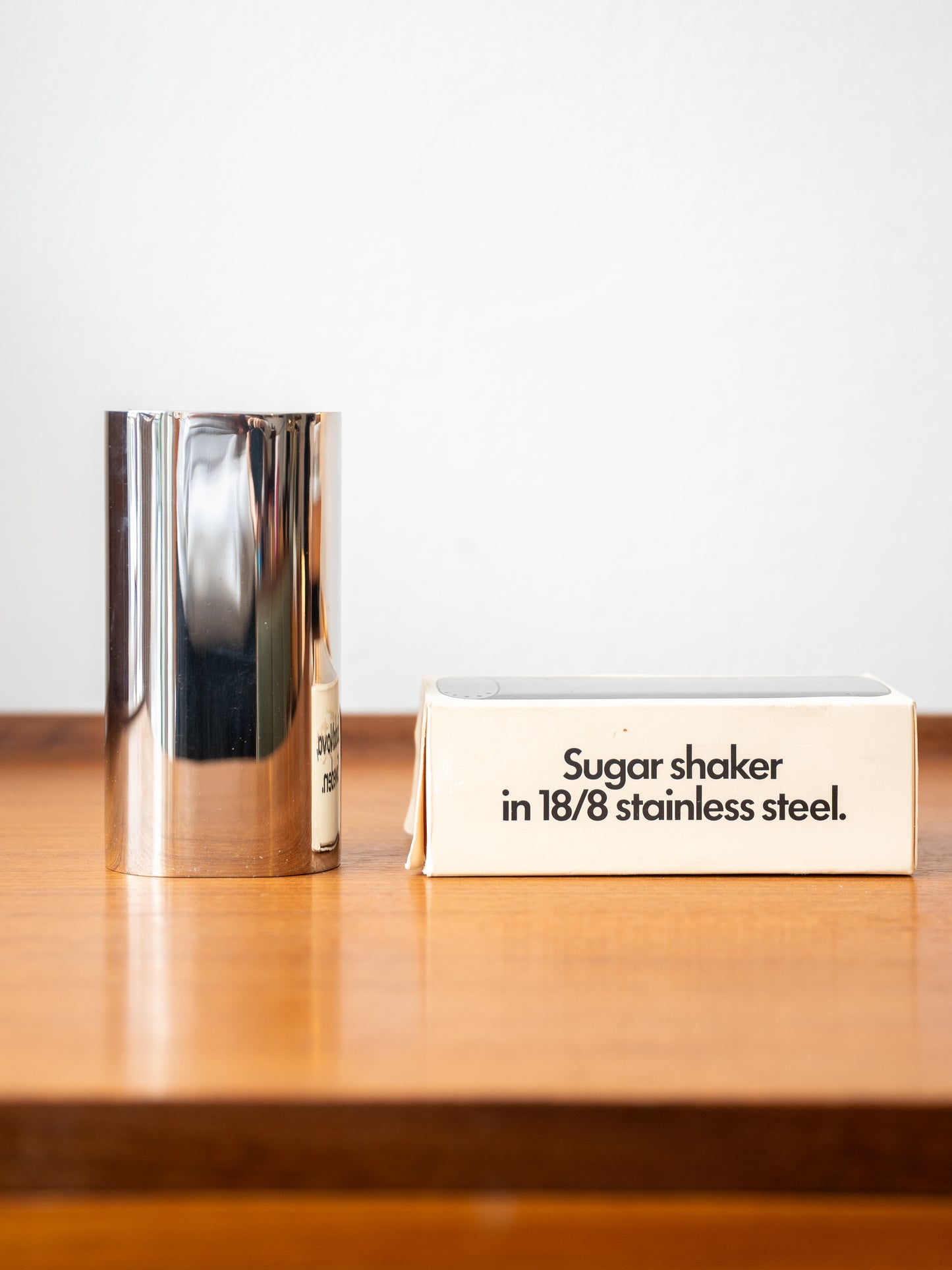 Stainless Steel sugar Shaker by Bodanova, Sweden (1970s)