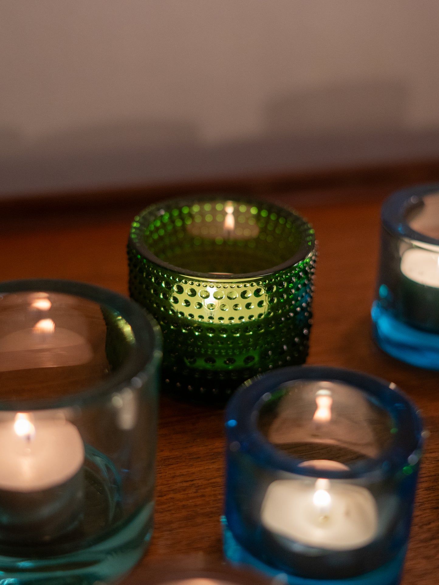 Small Marimekko Votive Candle Holders, Finland