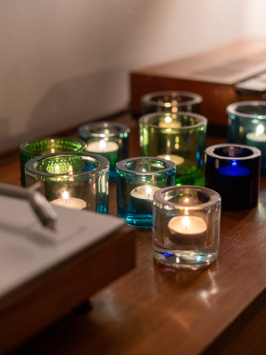 Small Marimekko Votive Candle Holders, Finland