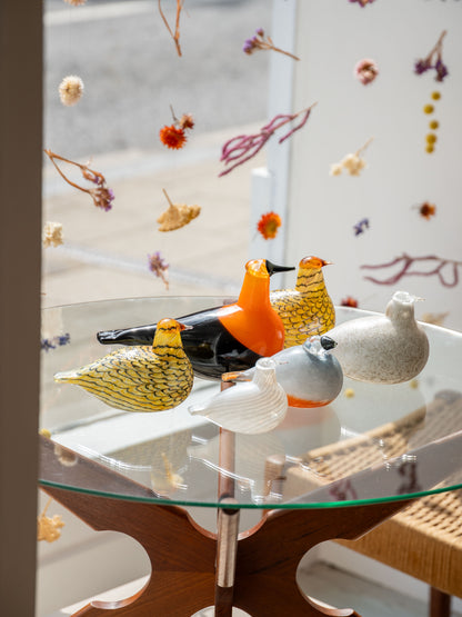 Nuutajärvi Glass Bird – Baby Bird by Oiva Toikka Finland, 1990s