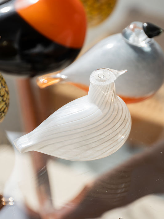 Nuutajärvi Glass Bird – Baby Bird by Oiva Toikka Finland, 1990s