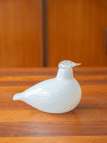 Nuutajärvi Glass Bird – Baby Bird by Oiva Toikka Finland, 1990s