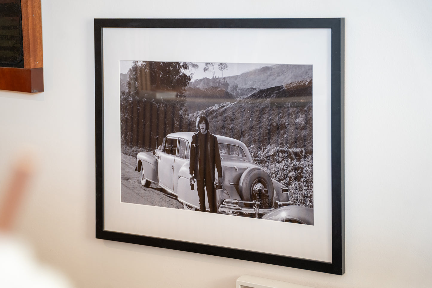 'Neil Young and His Classic Car' Photographed by Anne Moss, Edition 495/498