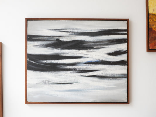 Framed Oil painting by Anthony Curtis  - 'Splintered Pace'  1964 (UK)