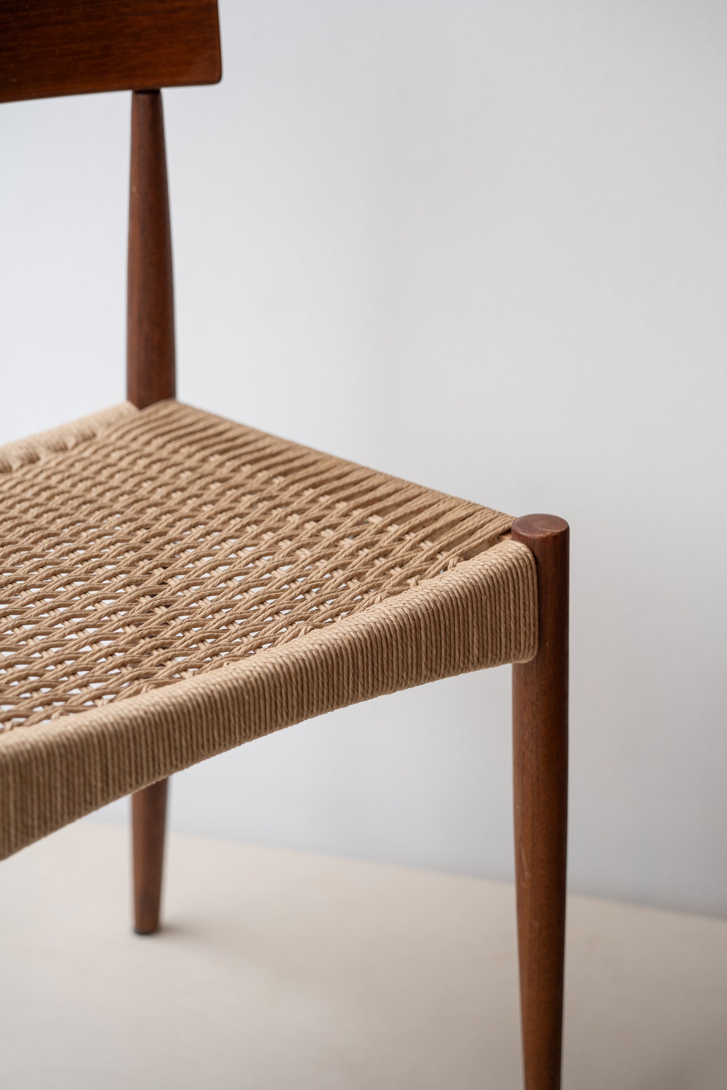 Teak Dining Chair by Arne Hovmand-Olsen for Mogens Kold, (1960s) Denmark
