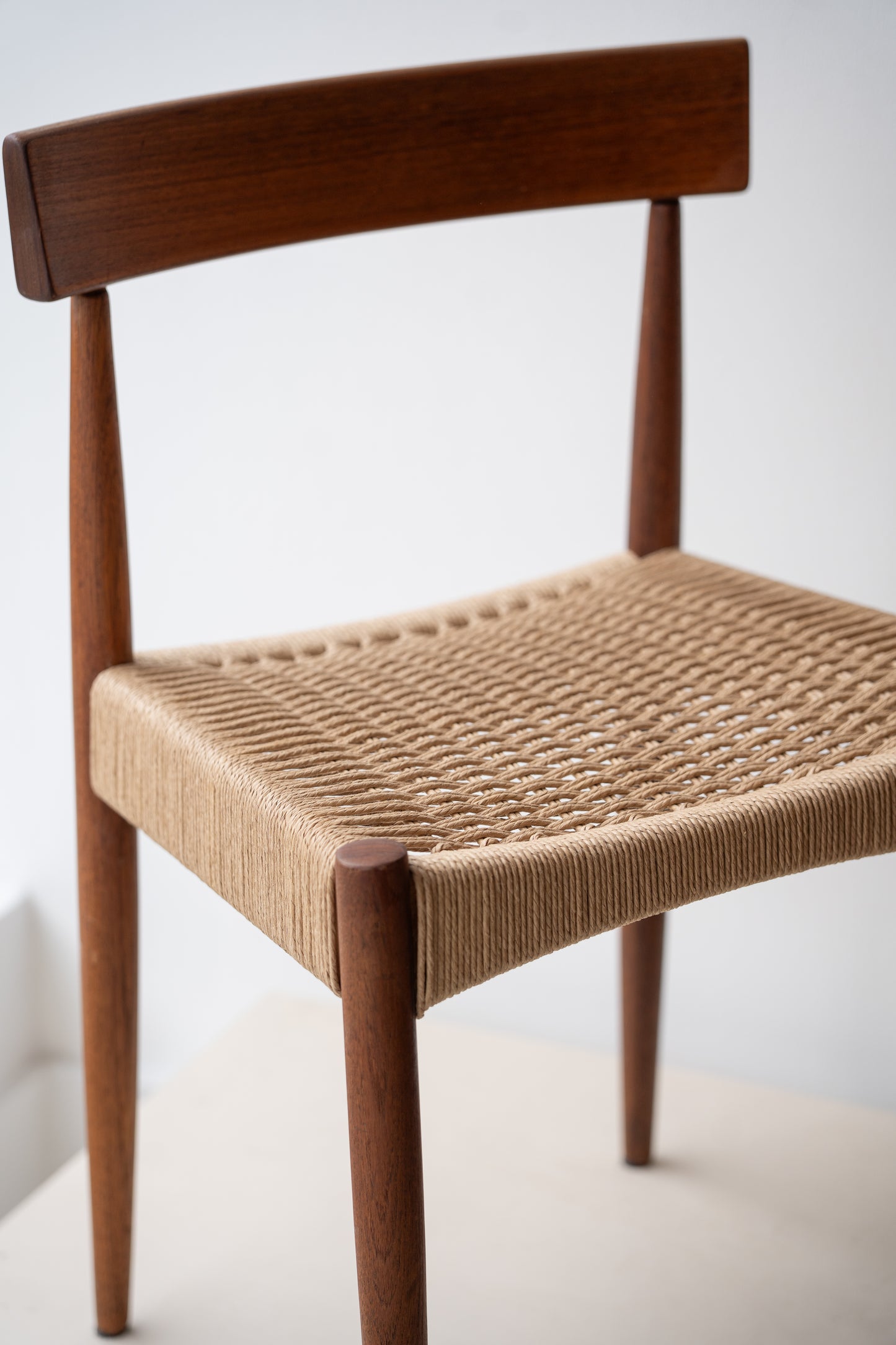 Teak Dining Chair by Arne Hovmand-Olsen for Mogens Kold, (1960s) Denmark