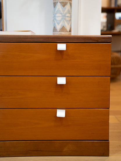 Small Chest of Drawers with Chrome Detail by White & Newton, (1970s) UK
