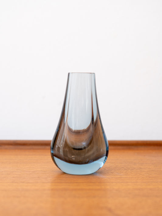 Pale Blue Teardrop '9572' Vase by Geoffrey Baxter for Whitefriars, (1960s) UK