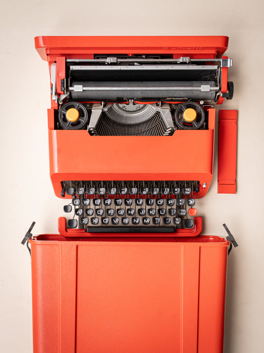 Original Valentine Typewriter by Etta Sottass for Olivetti , (1969) Italy