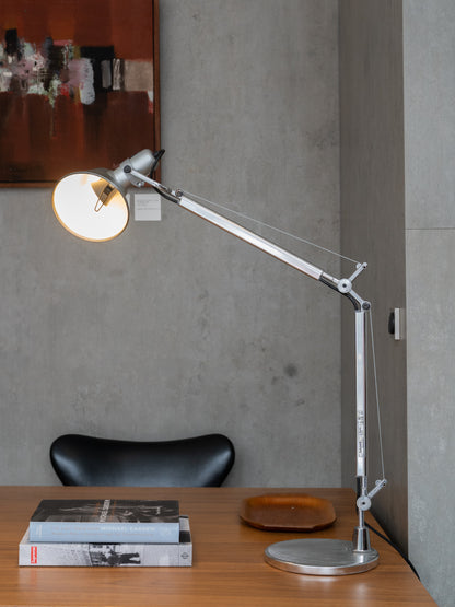 'Articulated' Architect's Desk Lamp by Michele de Lucchi & Giancarlo Fassina for Artemide, Italy