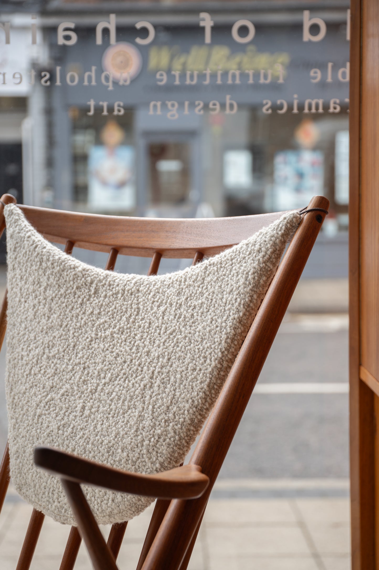 Model 182 Teak Framed Rocking Chair by Frank Reenskaug for Bramin Møbler, (1960s) Denmark