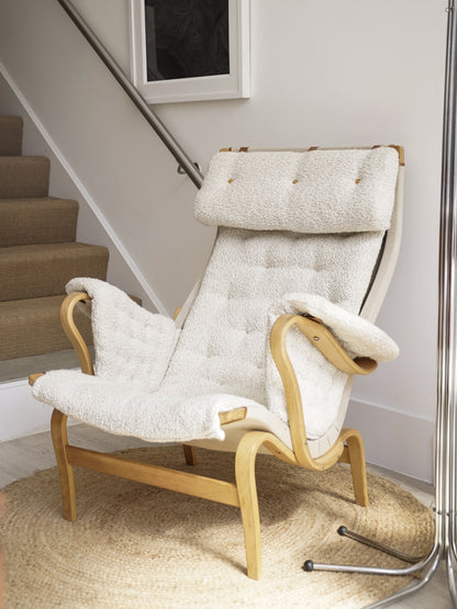 Pernilla Lounge Chair by Bruno Mathsson for Dux, (1960s) Sweden