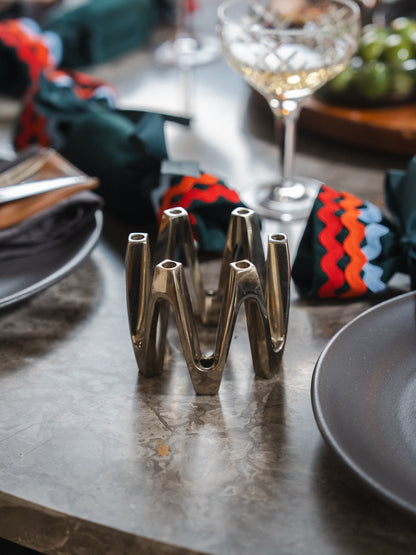 Silver-Plated ‘Crown’ Candelabra by Jens Harald Quistgaard for DANSK Designs, (1960s) Denmark