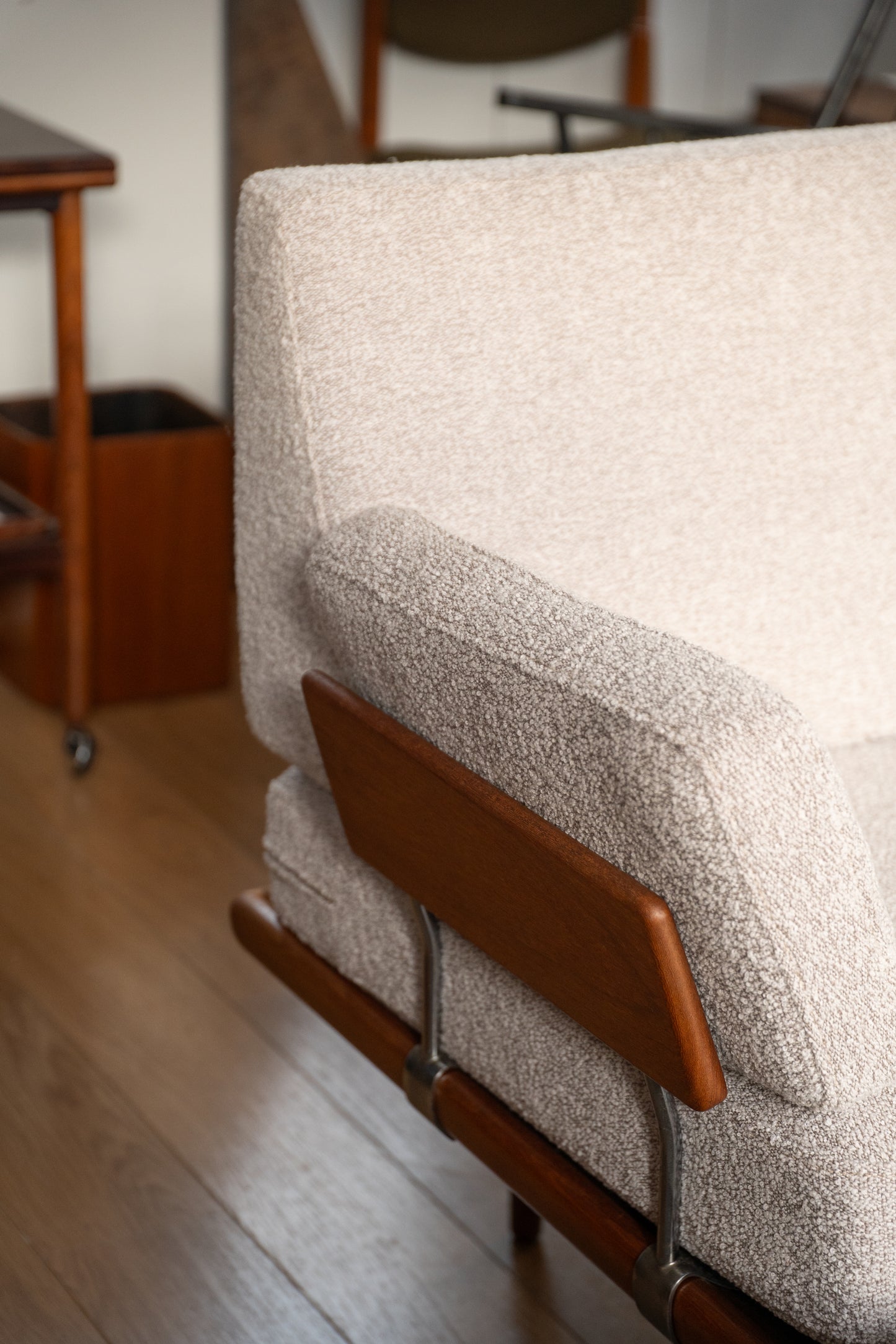 3 piece Teak Minerva Sofa Set by Peter Hvidt & Orla Mølgaard Nielsen for France & Søn, (1950s) Denmark