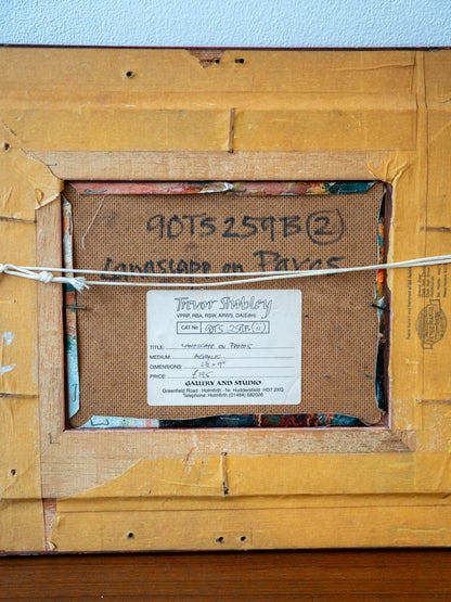 Trevor Stubley (British 1932-2010) "Landscape on Pavos"