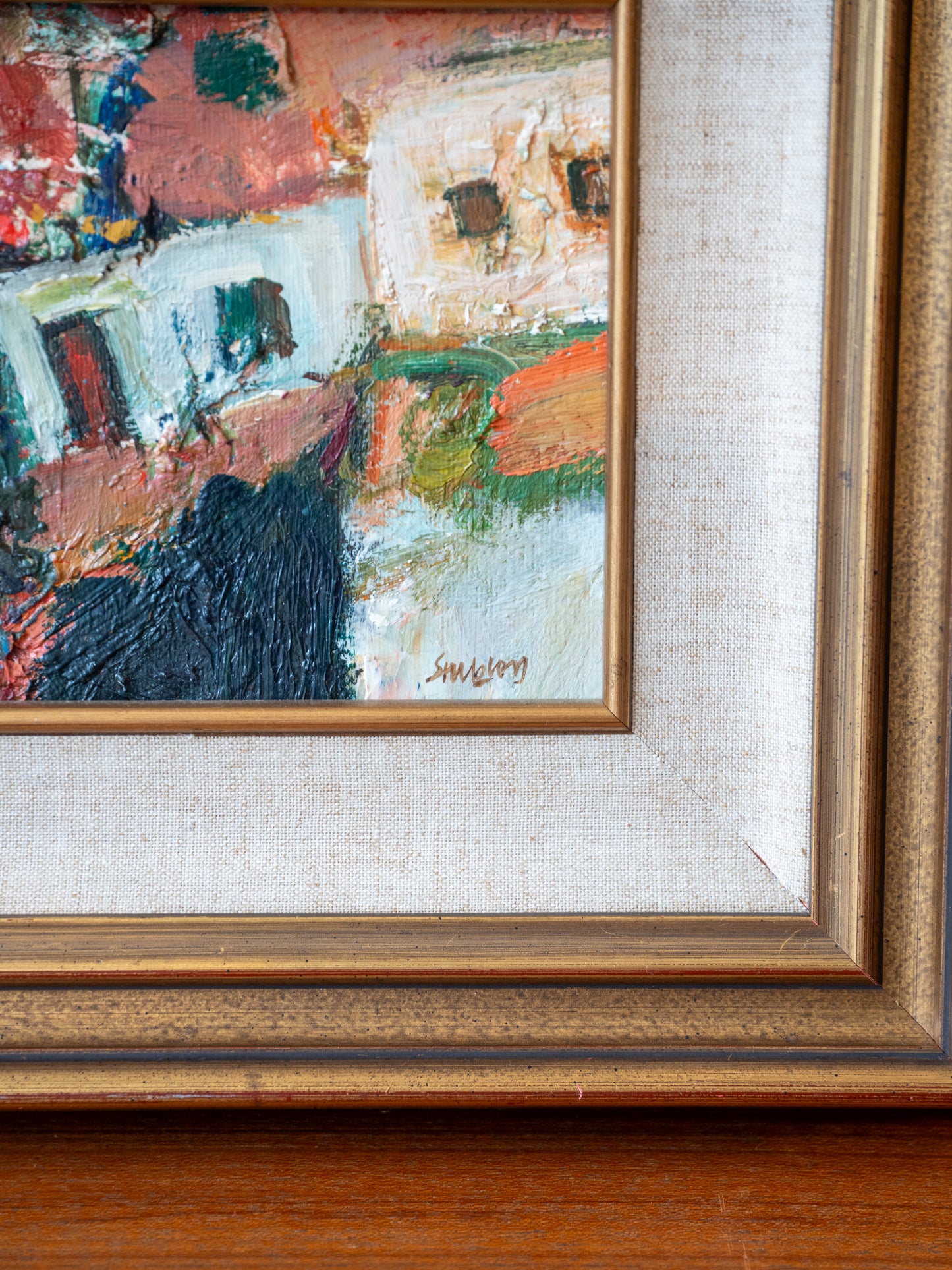 Trevor Stubley (British 1932-2010) "Landscape on Pavos"