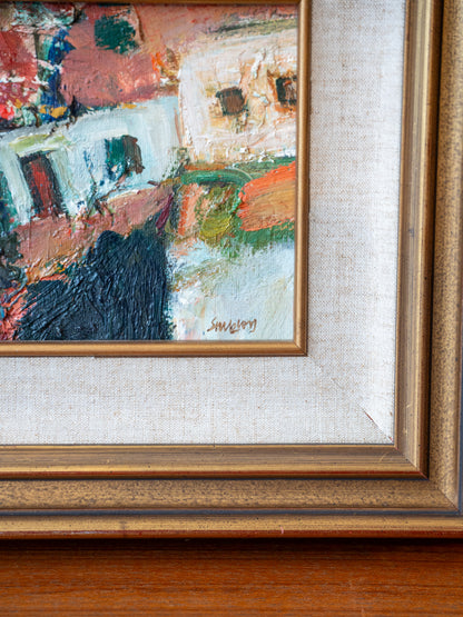 Trevor Stubley (British 1932-2010) "Landscape on Pavos"